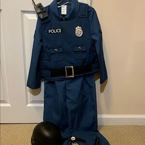 Kids Police Officer Costume - Blue